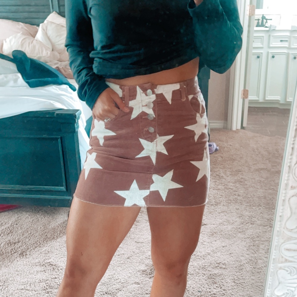 Pink Star Skirt
